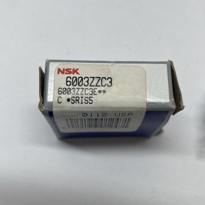 NSK 6003ZZC3 Bearing SRIS5