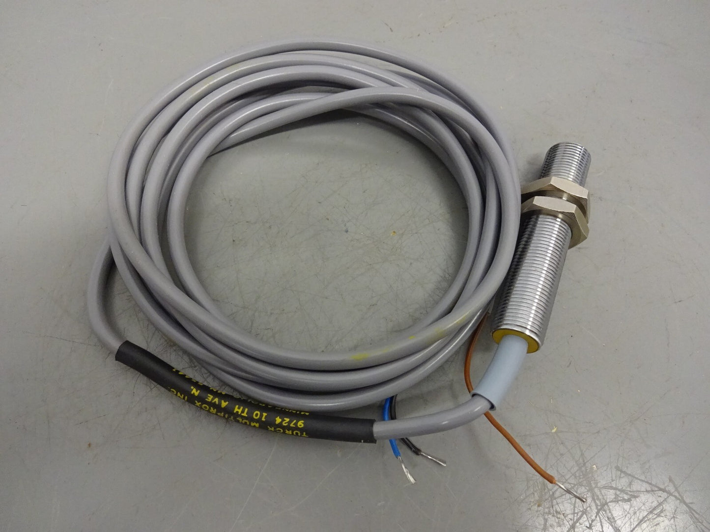 TURCK BI2-G12-AN7 Inductive Proximity Sensor 10-30 VDC NPN 2mm M12