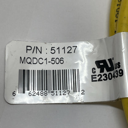 Banner 51127 MQDC1-506 Single-Ended M12 5-Pin Straight Female Cordset 2 m (78")