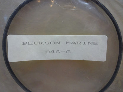 BECKSON D4S-G STANDARD TRIM HIGH GRADE 4” SCREW OUT DECK PLATE GASKET O-RING NEW