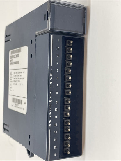 GE Fanuc IC694ACC300A Input Simulator Module — 8/16-Point PLC Sim