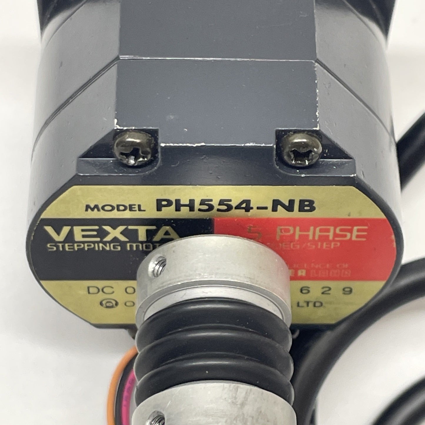 Vexta Oriental 5-Phase Stepper Motor PH554-NB w/ Sunx DRE-38 Rotary Encoder
