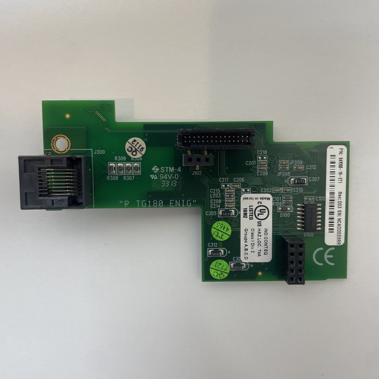 Unitronics V200-19-ET1, Ethernet Card, V20019ET1