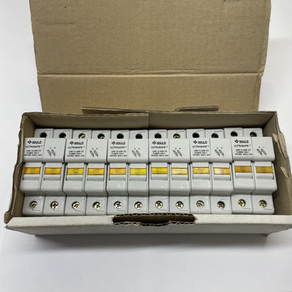 (LOT OF 6) USCC21 Gould Ultrasafe Class CC Fuse Holder 600 V 30 A 2-Pole