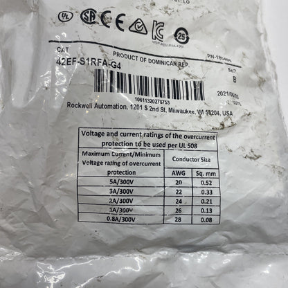 AB 42EF-S1RFA-G4 Photoelectric Sensor RightSight 21.6-264V AC/DC SER. A