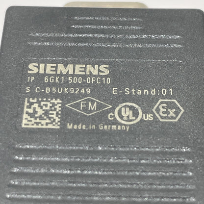 SIEMENS 6GK1500-0FC10 PROFIBUS FC RS-485 Bus Connector Axial 180° (USA SELLER)
