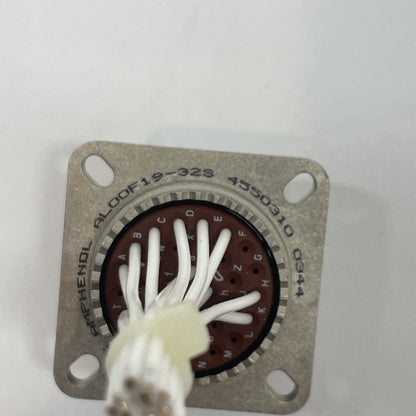 Amphenol AL00F19-328 Circular Wall Mount Recpt Connector
