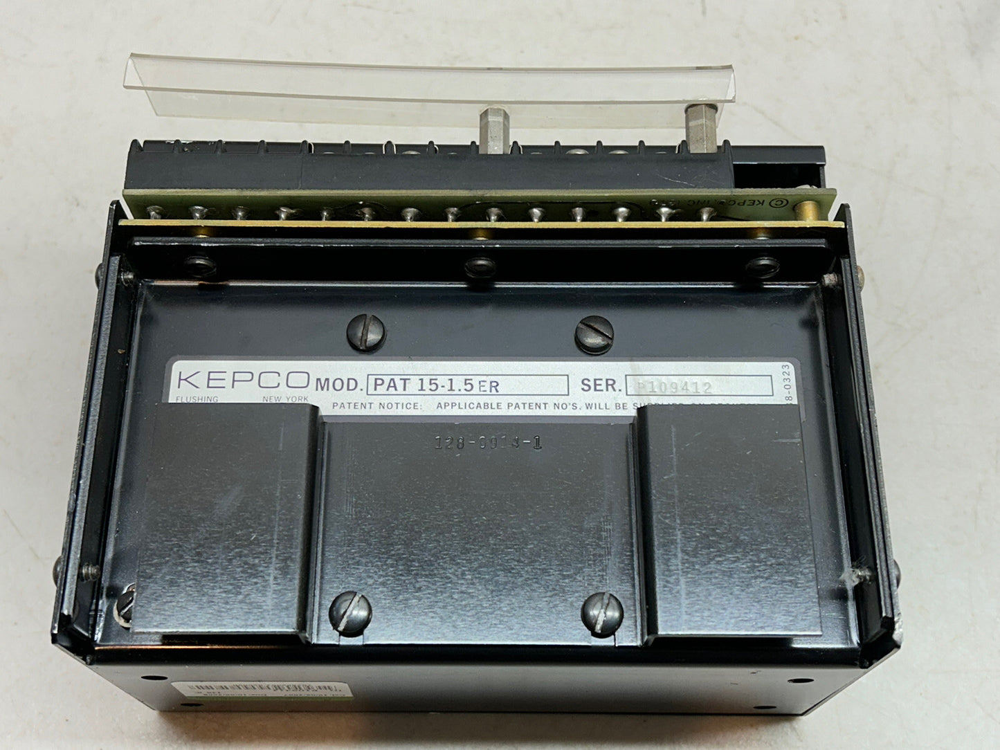 KEPCO PAT 15-1.5 ER / PAT15-1.5ER POWER SUPPLY 115/230VAC 0-15VOLTS 0-1.5AMP