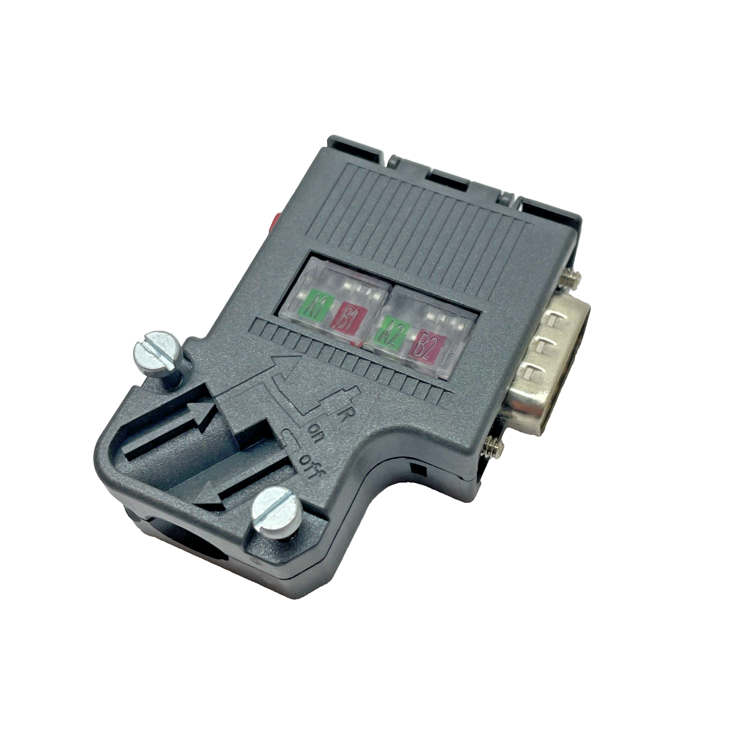 Siemens 6ES7 972-0BA60-0XA0 PROFIBUS DP Bus Connector 35° Outlet