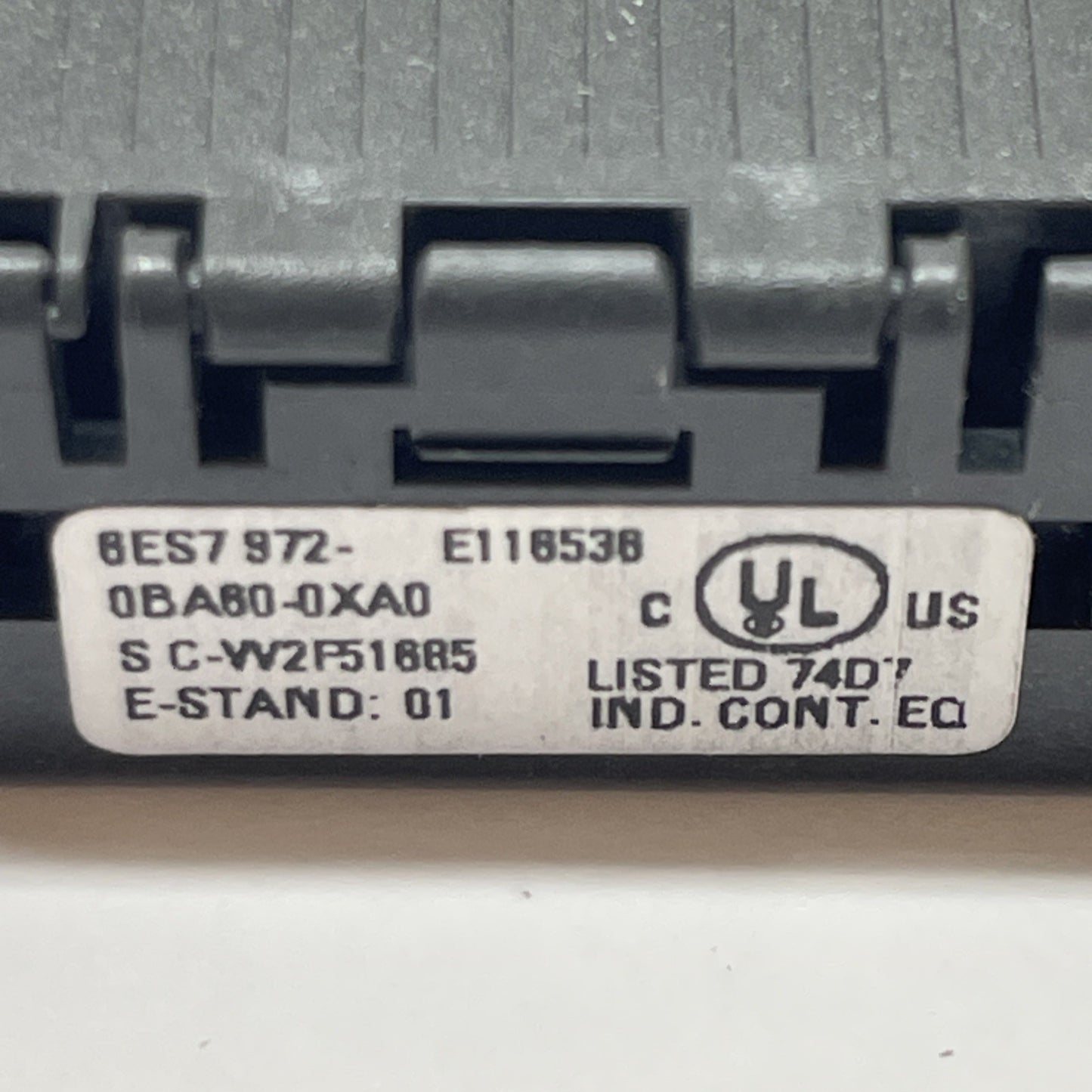 (LOT OF 3) SIEMENS  6ES7 972-0BA60-0XA0  PROFIBUS DP Bus Connector