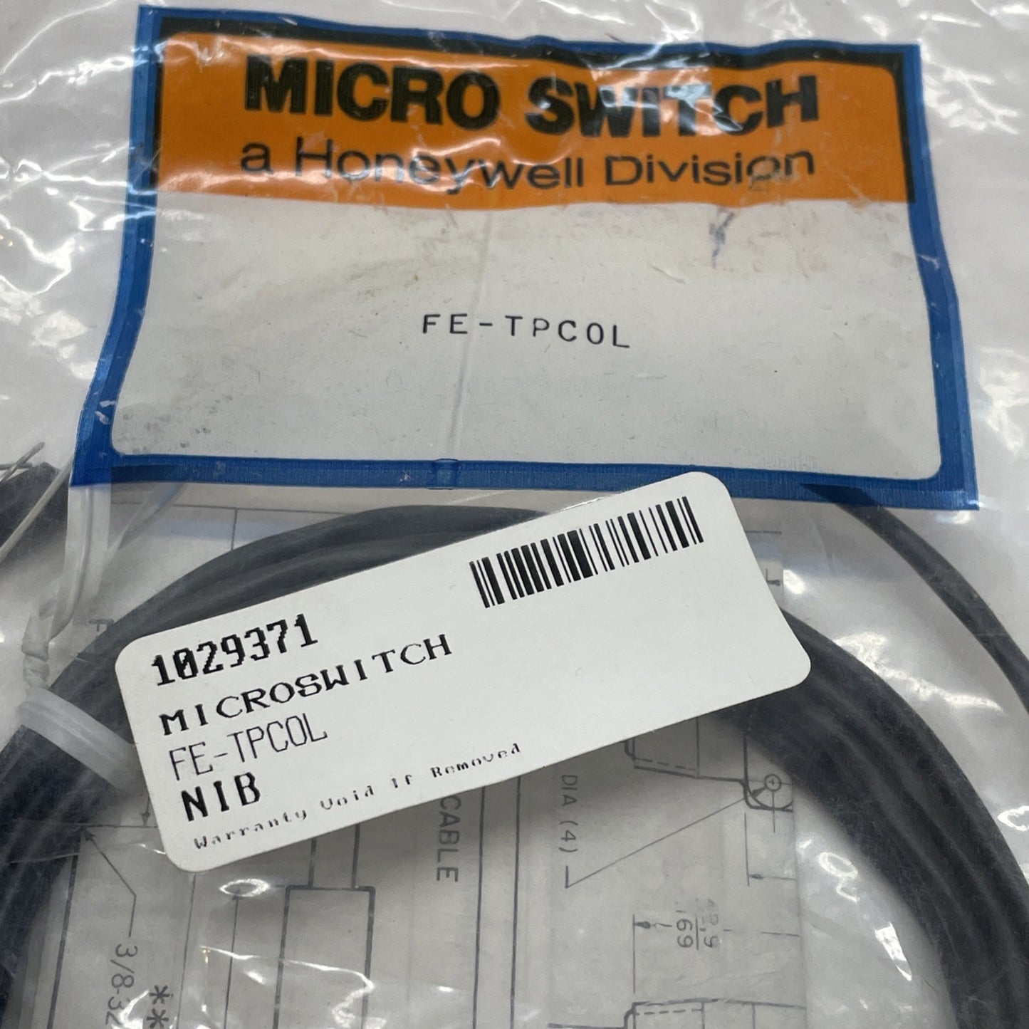 Honeywell FE-TPC0L / FE-TPCOL Photoelectric Sensor / Microswitch