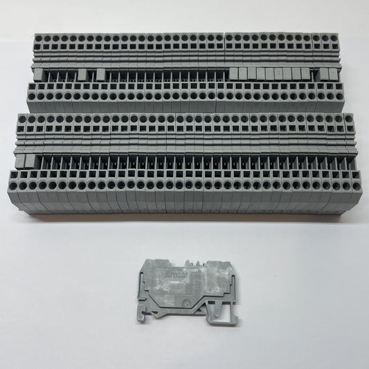 (LOT OF 72) WAGO 280 IEC-60947-7-1 TERMINAL  800V 2.5MM 2-POLE