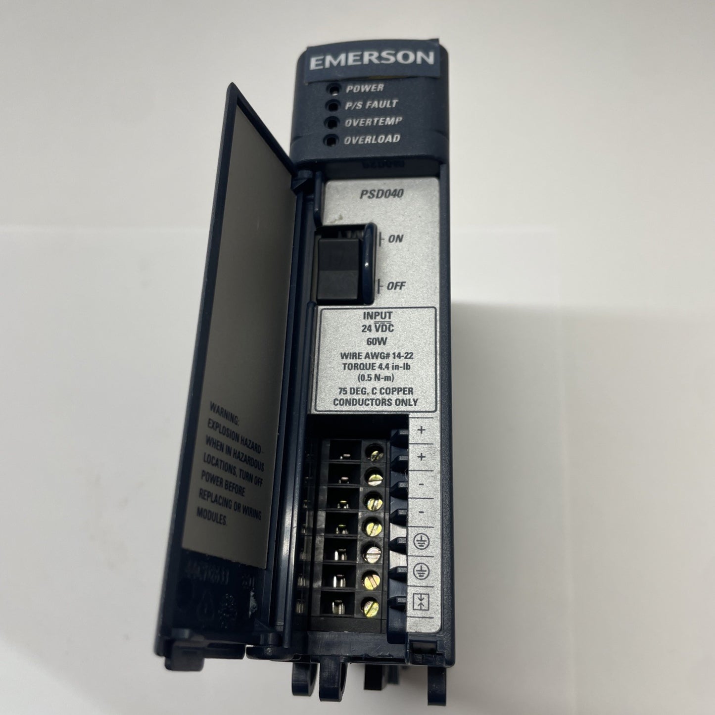 IC695PSD040B 40 W DC Power Supply Module (RX3i / PACSystems)
