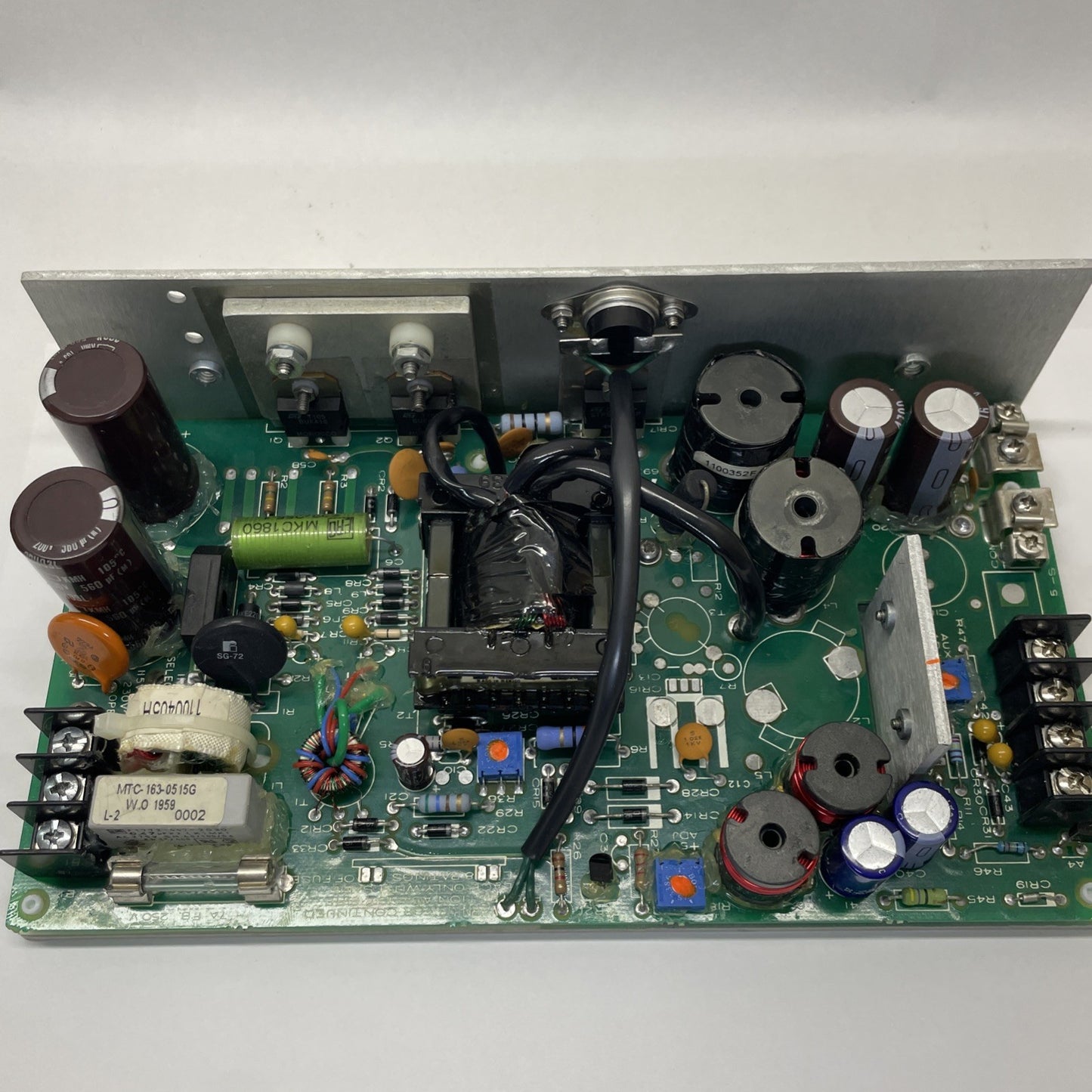 CONDOR MTC-163-0515G / DC POWER SUPPLY AVIATION INPUT 115/230V 3.5A 1.75A /