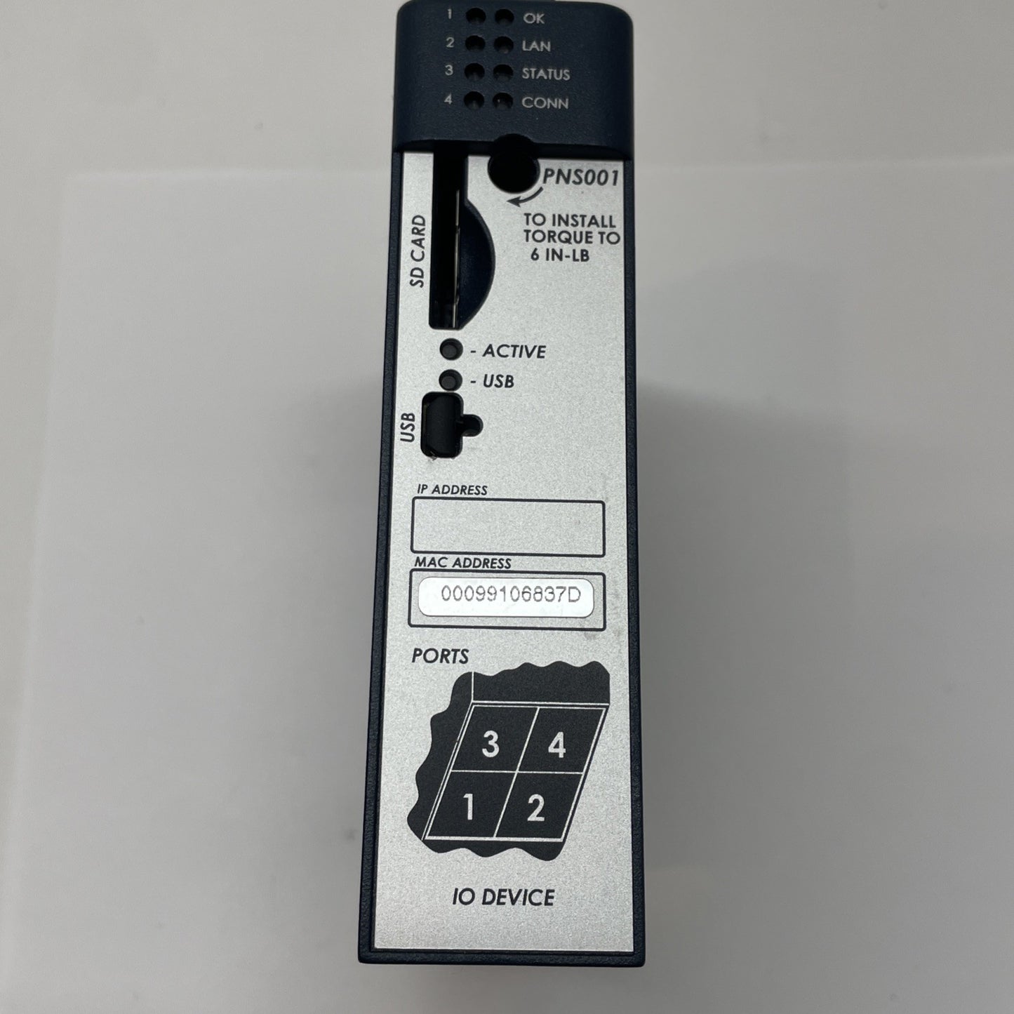 GE Fanuc  IC695PNS001-ABAH  RX3i PACSystems PROFINET Scanner Module