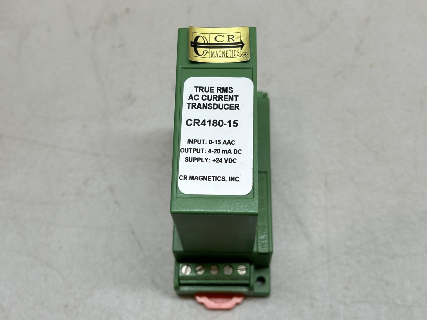 CR MAGNETICS CR4180-15 / TRUE RMS AC CURRENT TRANSDUCER / NEW WITH BOX