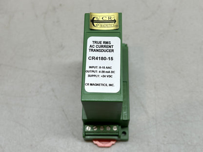 CR MAGNETICS CR4180-15 / TRUE RMS AC CURRENT TRANSDUCER / NEW WITH BOX