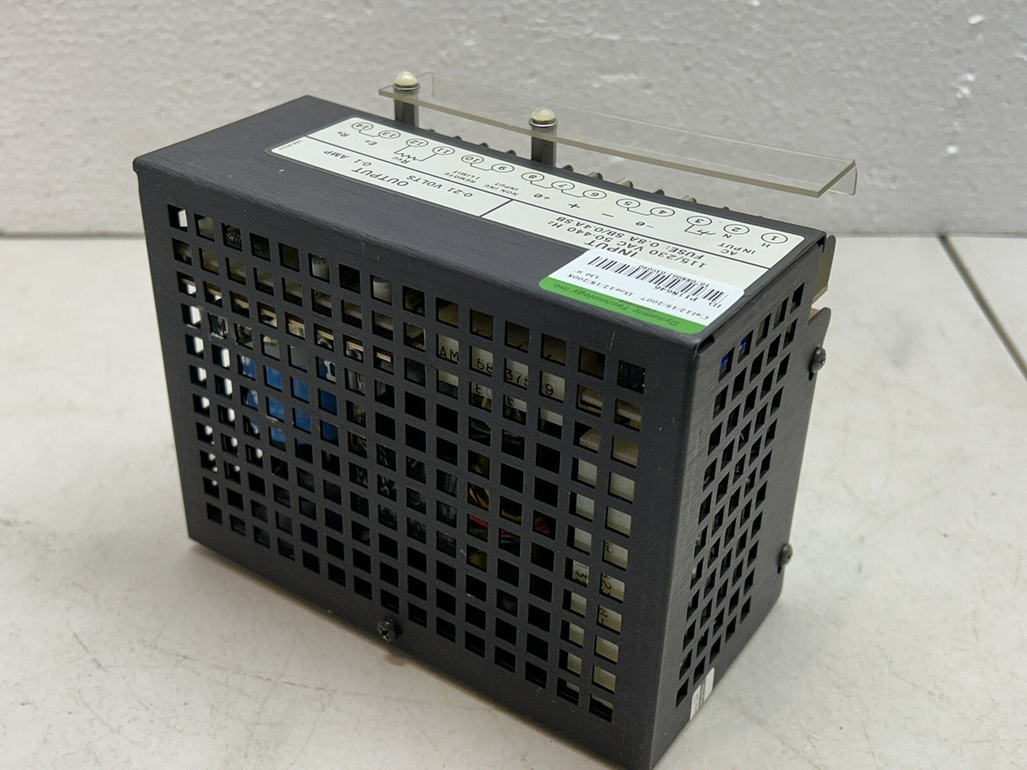 KEPCO PAT 21-1 / PAT21-1 / POWER SUPPLY INPUT 115/230VAC / OUTPUT 0-21V 0-1A