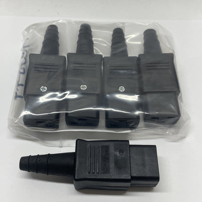 Lot of 5 Bulgin P599 Flex Connector Plug Straight Female 16A 250VAC 3-Pole