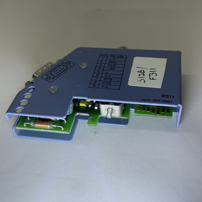 B & R Automation 7IF311.7 PLC interface Module Rev 03.00 IF 311 RS 232
