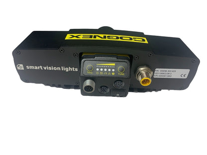 COGNEX DM363QL, 821-10009-1R Barcode Reader w/ ODDM-302-625 Smart Vision Light