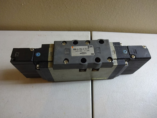 SMC VSS8-6-FHG-D-1Z-V1 / DOUBLE AIR SOLENOID VALVE / SUPPLY PRESS 0.1-1.0MPA