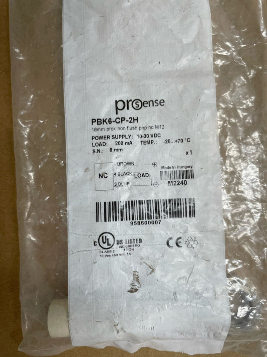 NEW ProSense PBK6-CP-2H 18mm