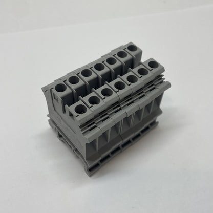 (Lot of 7) Phoenix Contact Terminal Block Type UK6N 600V 50A