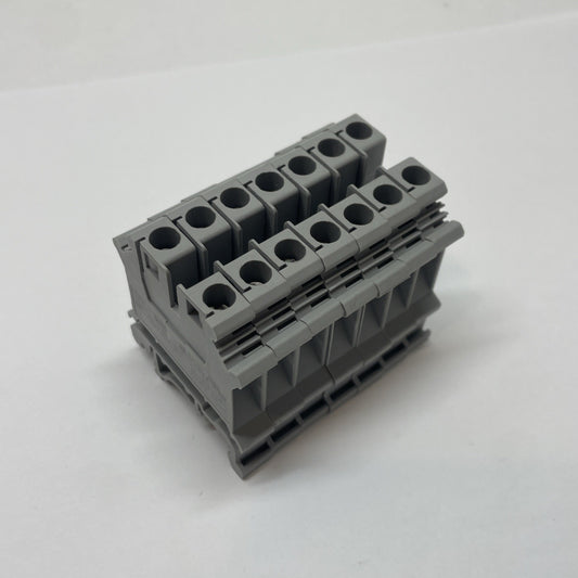 (Lot of 7) Phoenix Contact Terminal Block Type UK6N 600V 50A