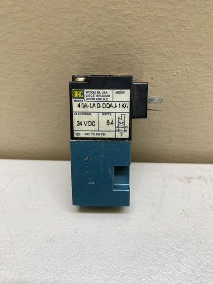 MAC 45A-LAD-DDAJ-1KA / SOLENOID VALVE 24 VDC / 5.4 WATTS