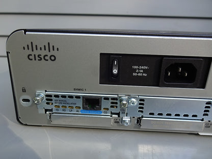 CISCO CISCO1941/K9 INTEGRATED WIRED ROUTER 2 GB ETHERNET PORTS 256MB FLASH / BOX