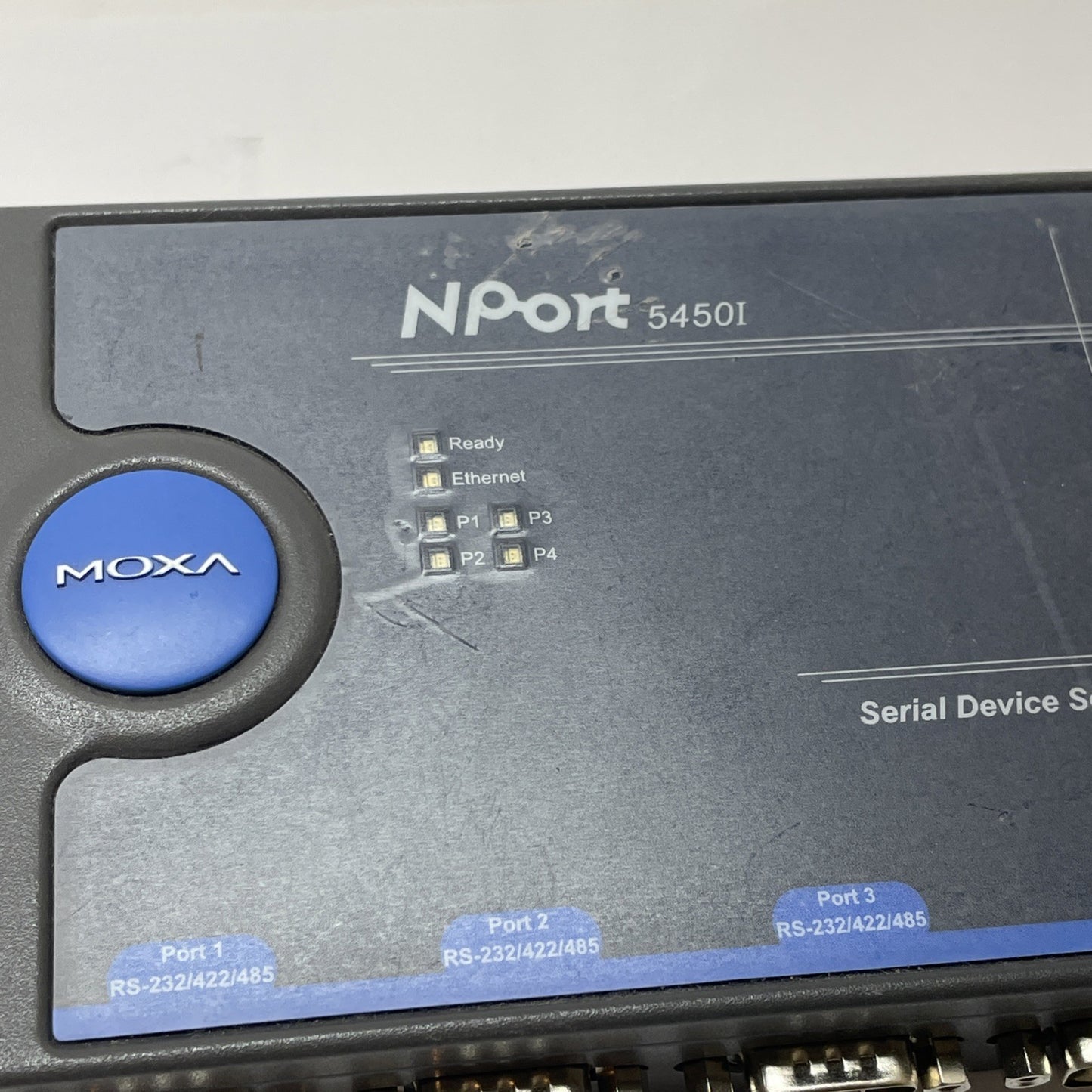 Moxa NPort 5450I-T  4-Port RS-232/422/485 Device Server