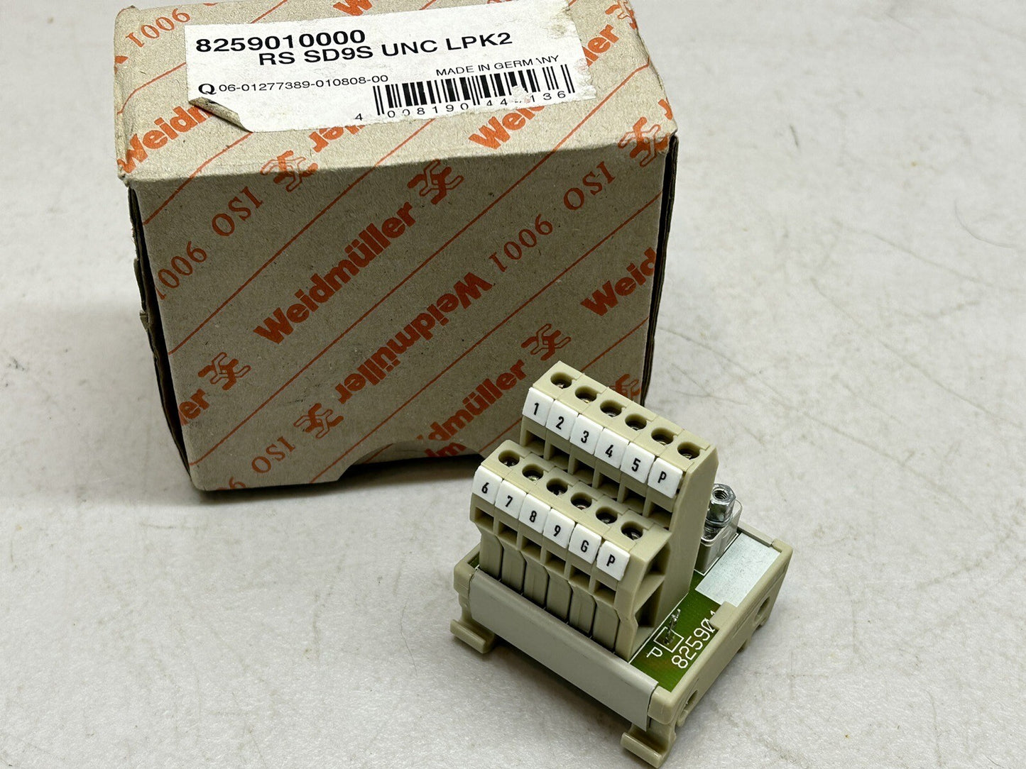 WEIDMULLER RSSD 9S/LPK2H / 825901 0000 / INTERFACE MODULE / NEW