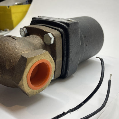 MAGNATROL 131S44 1″ NPT Bronze Steam Solenoid Valve 0-180 PSI