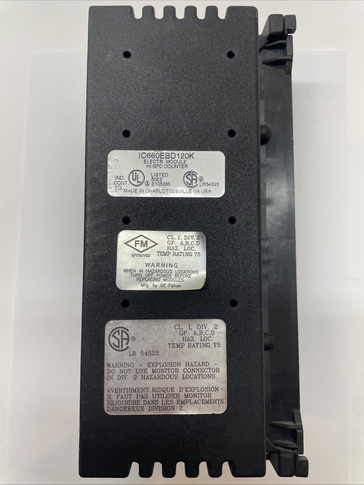 GE Fanuc IC660BBD120 Genius Sink I/O Module IC660EBD120K + IC660TBD120K