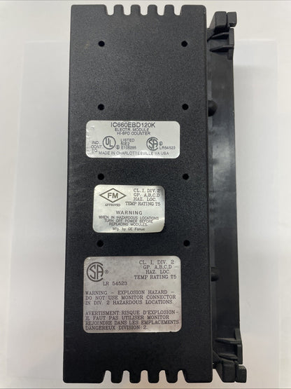 GE Fanuc IC660BBD120 Genius Sink I/O Module IC660EBD120K + IC660TBD120K