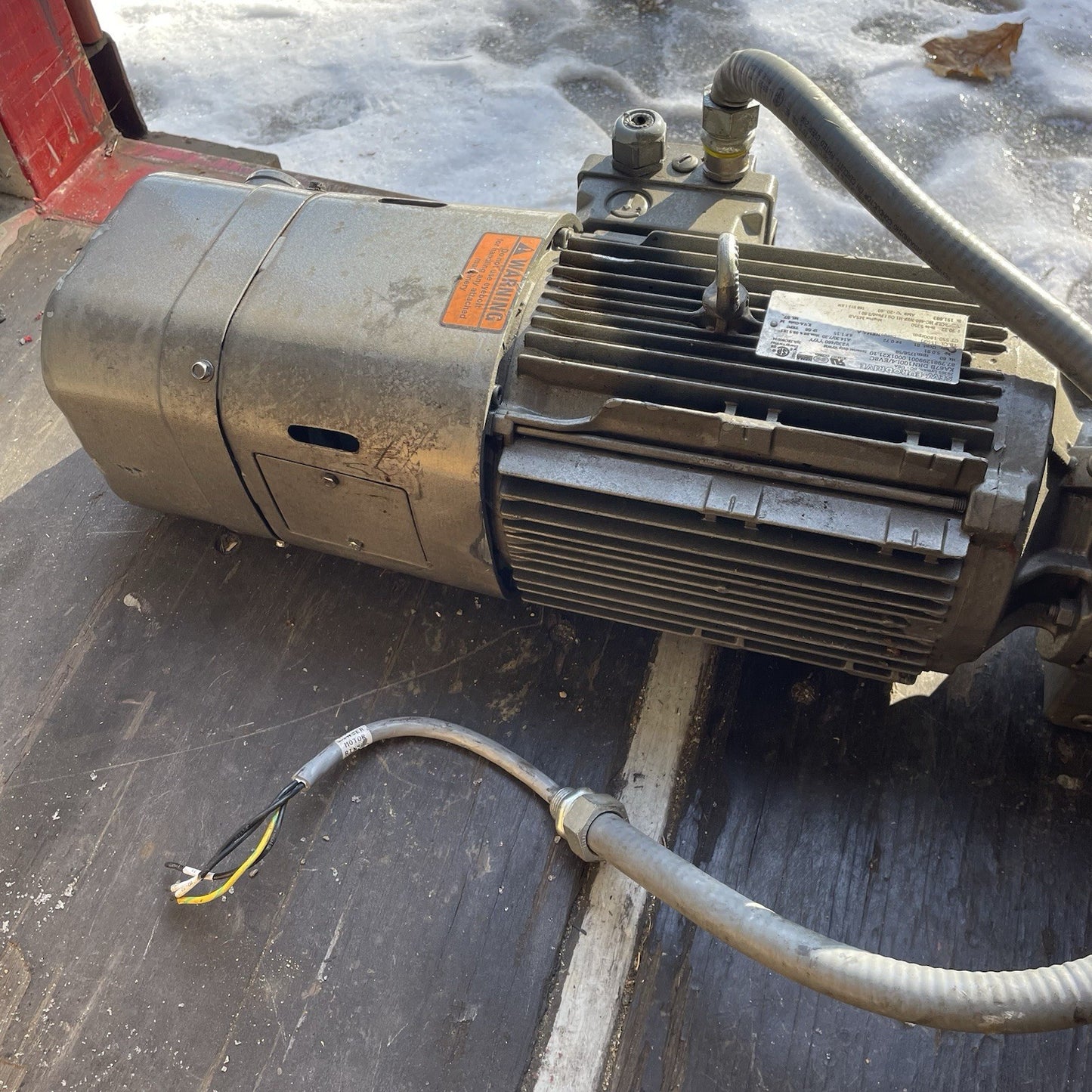 SEW-EURODRIVE KA67B DRN100L4/EV8C AC Motor w/ External HTL Encoder