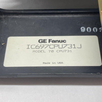 GE Fanuc IC697CPU731 / IC697CPU731J Single-Slot CPU Module Series 90-70