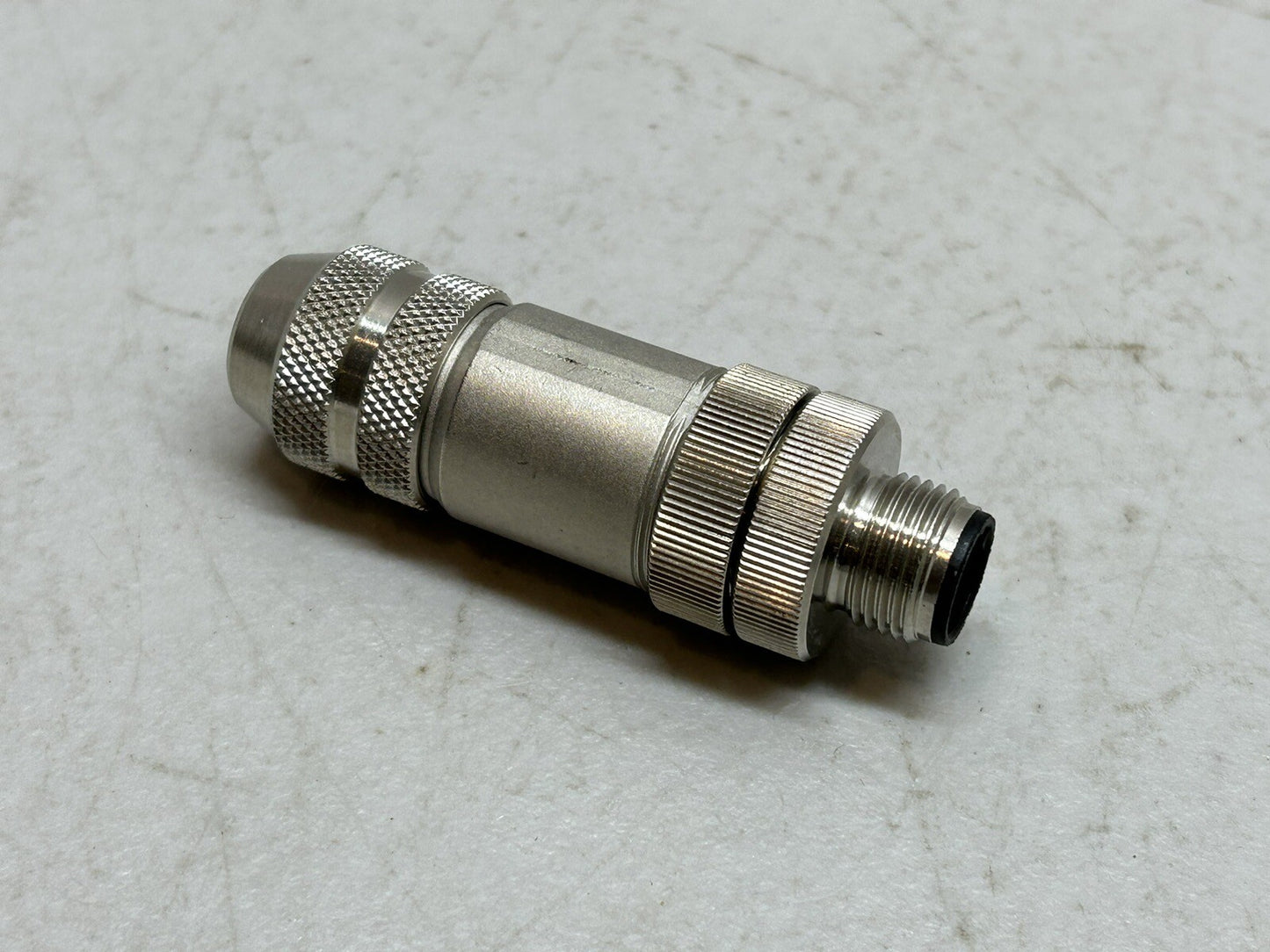 SIEMENS 715-99-1437-840-05 MALE M12 CONNECTOR CABLE OUTLET 6-8MM / LOT OF 2 NEW