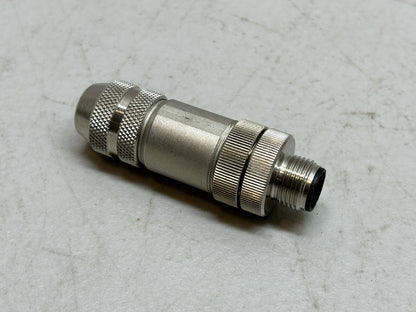 SIEMENS 715-99-1437-840-05 MALE M12 CONNECTOR CABLE OUTLET 6-8MM / LOT OF 2 NEW