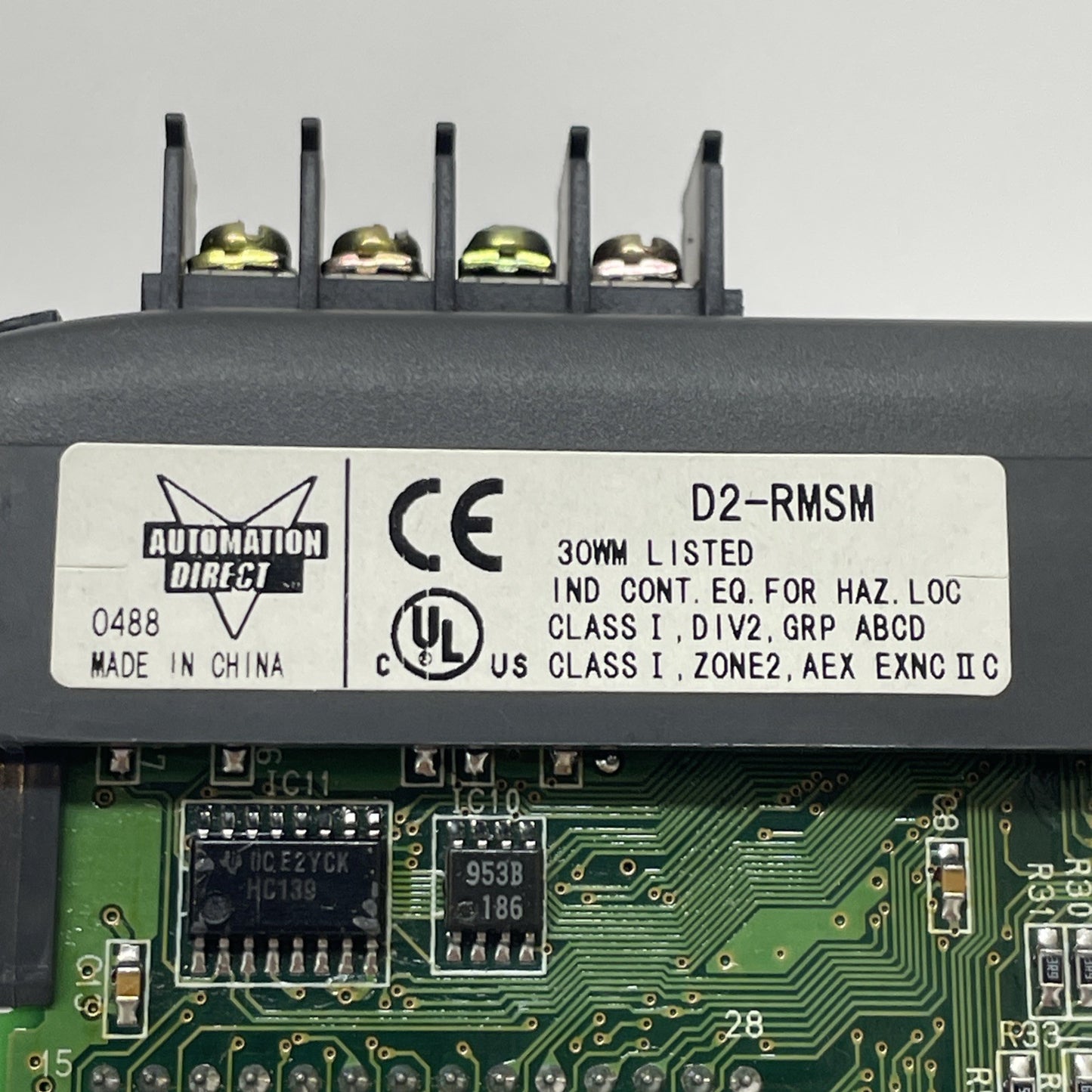 Automation Direct D2-RMSM Serial Remote I/O Master Module DL205 Series