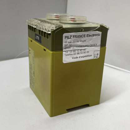 PILZ PSWZ 110VAC 2S/1O 100VAC 6VA 50-60Hz 250VAC 6A 1300VA 6AF/4AT