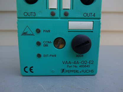 Pepperl + Fuchs VAA-4A-G2-E2  AS-Interface Module 48384S