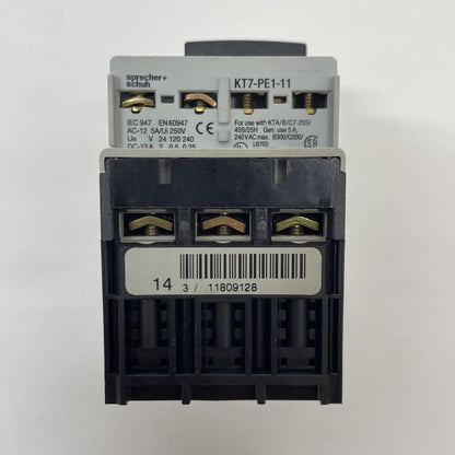 Sprecher + Schuh KTA7-25S-2.5A 3-Pole Manual Motor Starter 1.6-2.5A KTA7-25S