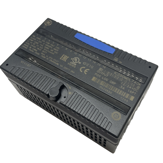 GE / Emerson IC200MDL740K 16-Point VersaMax Positive Logic DC Output Module
