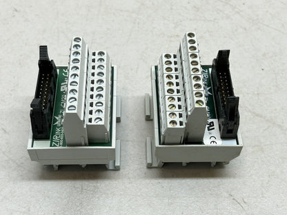 ZIPLINK ZL-CM20 / AUTOMATION DIRECT CONNECTOR MODULE / LOT OF 2