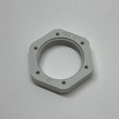 PACK OF 25  WEIDMÜLLER SKMU PG21-K GR Plastic Locknut PG21 Polyamide Grey 169748