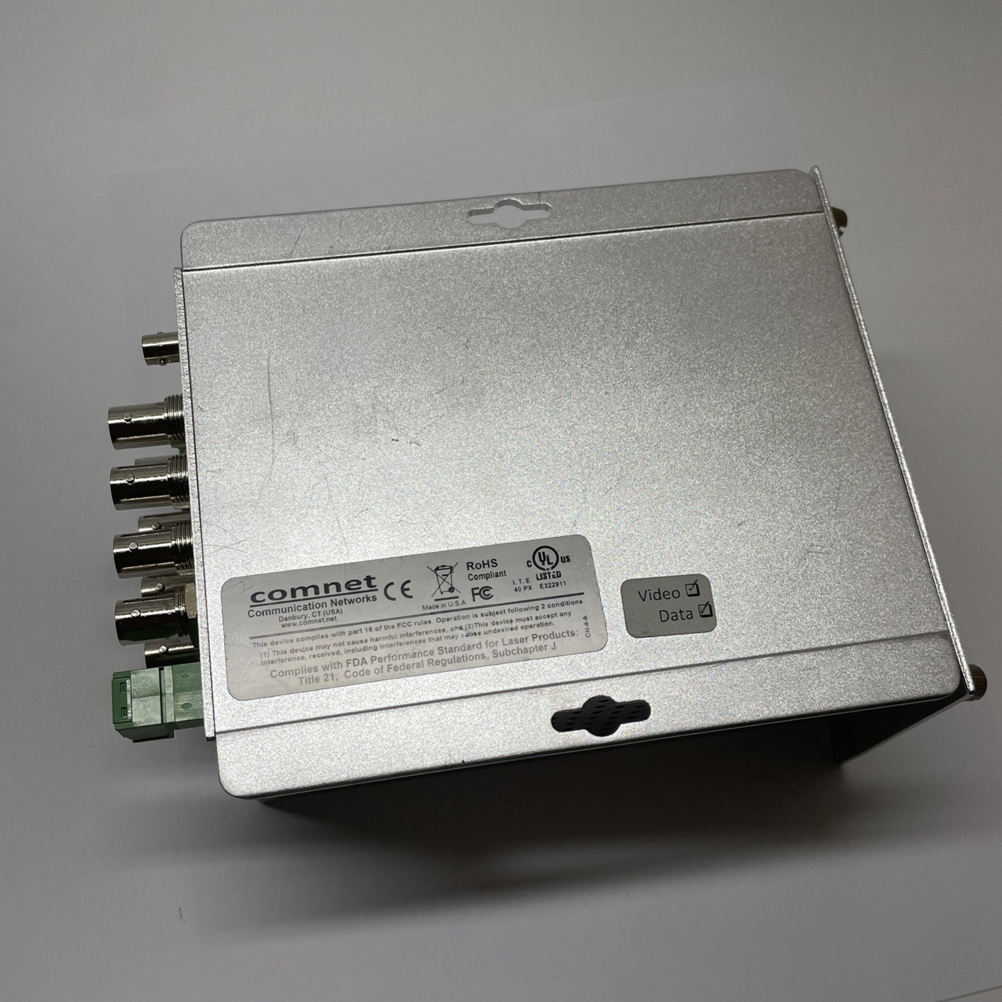 ComNet FVR812 Video Receiver 8-Channel + 2 Bi-Directional Data/Contact Closure