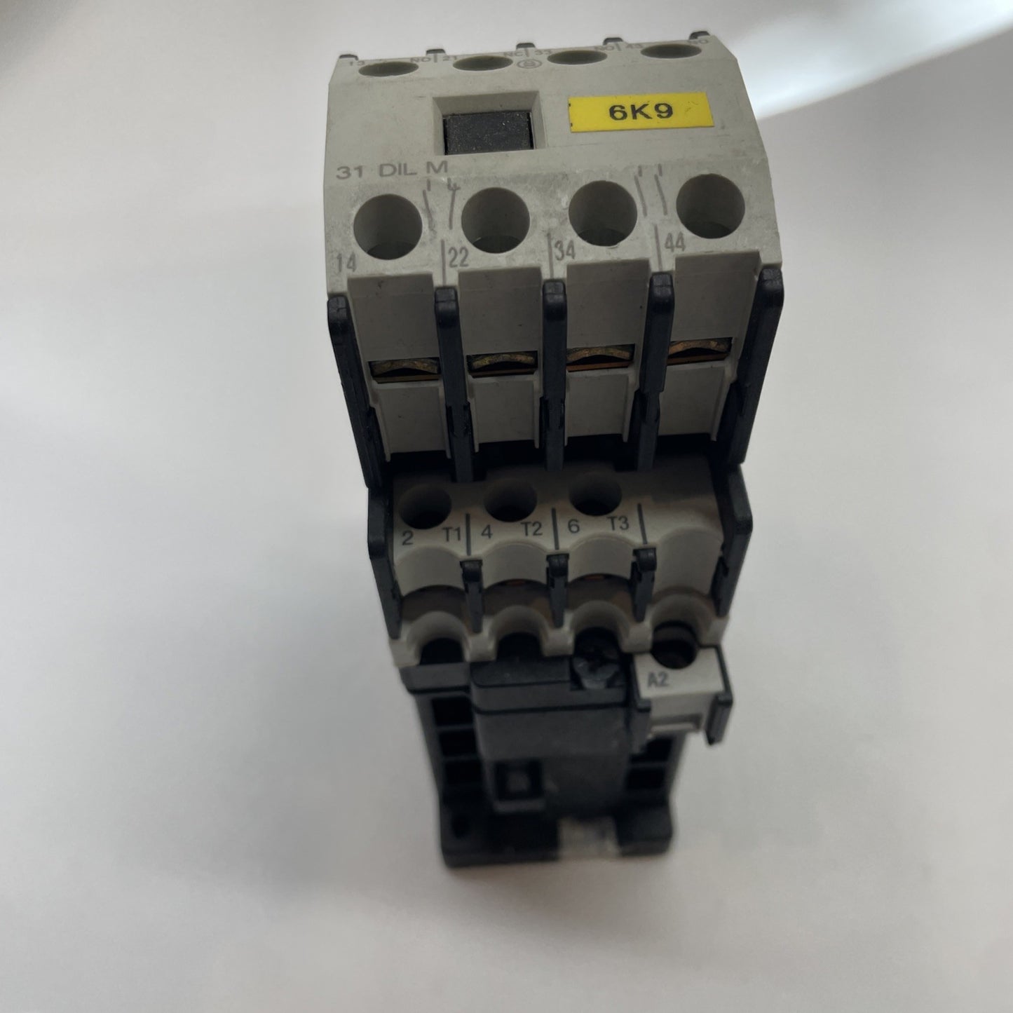 Moeller DIL00AM-G 24VDC 3-Pole Contactor 20A IEC Motor Control w/ 31DILM