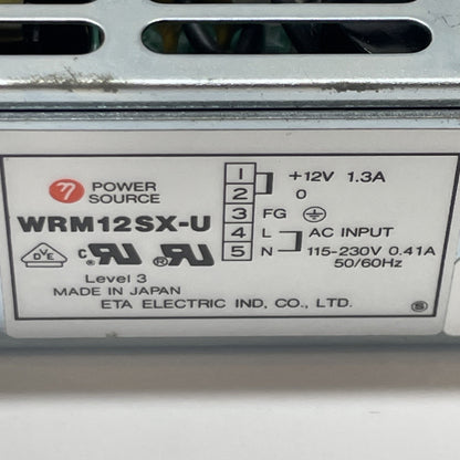 ETA Electric WRM12SX-U Power Source 115-230v 0.41a
